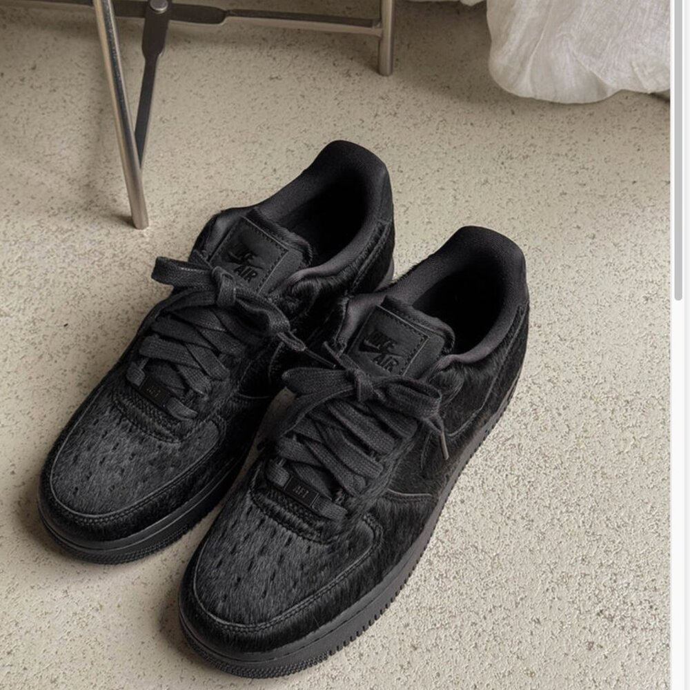 nike air force 1 "07 pony hair new